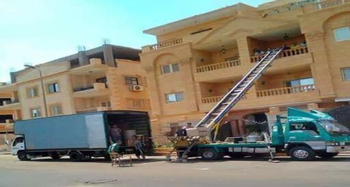 رفع الأثاث بالونش